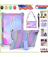 Modern 10.1 Inch Tablet Case with Kickstand &amp; Portable Strap - Rose Red ... - $39.86 CAD