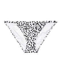 Victoria&#39;s Secret Swim Menton Itsy Swim Bottom In White Black Size Large Nwt - £15.75 GBP