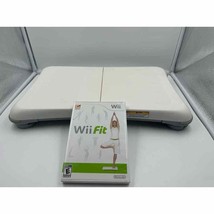 Nintendo Wii Fit W/ Balance Board &amp; Game; And &quot;Jillian Michael Fitness&quot; Game - £29.23 GBP