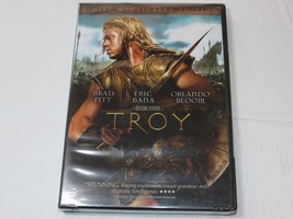 Troy DVD 2005 2-Disc Set Widescreen Edition Rated-R Brad Pitt Eric Bana Orlando - £12.33 GBP