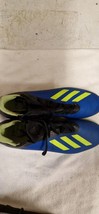 Adidas X  Men&#39;s Football Boots FG Blue/yellow Size UK 9.5 Excellent Cond... - $45.58
