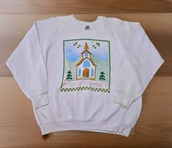 Fruit of The Loom Vtg 80's Crewneck Sweatshirt Womans Sz XL God's Countr... - $29.70