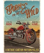 Vintage Motorcycle Harley Davidson A2 Poster Motorbike Print 59x42cm BLP... - $7.87