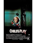 1988 Childs Play Movie Poster 11X17 Chucky Andy Barclay My Buddy Good Guys  - £9.25 GBP