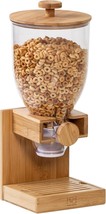 Honey-Can-Do Bamboo Cereal Dispenser, Food Storage Container For, 09867 ... - $39.99