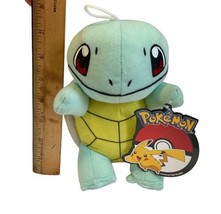 NWT NEW Toy Factory Nintendo Pokemon Plush 8&quot; Squirtle Stuffed Animal Fi... - £10.14 GBP