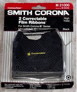 Smith Corona OEM H Series 21000 Correctable Typewriter Ribbon 2 Pack Gen... - $13.85