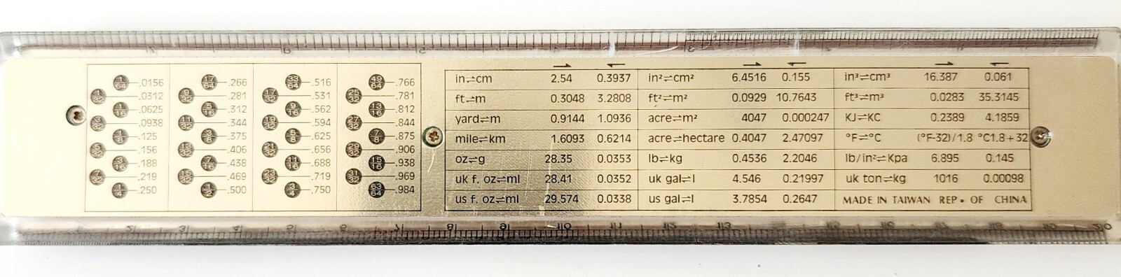 1980s TecXon RC-80S Compu-Ruler Solar Power Calculator w/Case Vintage F17 Item image 4