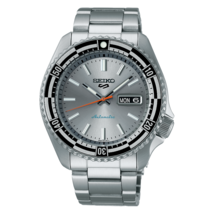 Seiko 5 Sports  SKX Sports Style Special Edition Silver Automatic Watch SRPK09K1 - £161.39 GBP