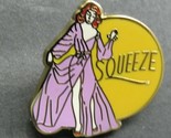 ARMY AIR FORCE NOSE ART PINUP SQUEEZE GIRL LAPEL HAT PIN BADGE 1 INCH - $5.74
