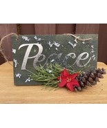 Christmas &quot;PEACE&quot; wall hanging decor - $10.97 CAD