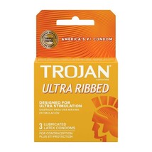 Trojan Ribbed (3) - £6.63 GBP