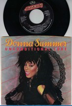 Donna Summer 45 &amp; PS - Unconditional Love / Woman D2 - £3.10 GBP