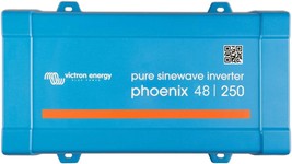 250Va 48-Volt 120V Ac Pure Sine Wave Inverter Pin482510500 By Victron Energy - £99.02 GBP