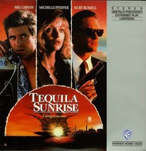 Tequila Sunrise Michelle Pfeiffer Laserdisc Rare - £7.82 GBP