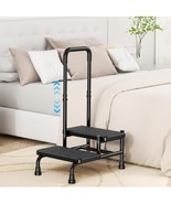 2 Step Stool with Handle for Elderly, Heavy Duty Step Stool with Adjusta... - $1,198.06 MXN