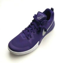 Nike Men Zoom Live II TB Promo Basketball Shoes Purple/Metallic/White Si... - £71.22 GBP