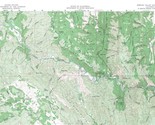 Morgan Valley Quadrangle, California 1958 Topo Map USGS 15 Minute Topogr... - $21.99