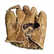 Vintage 5 Finger Leather Baseball Glove 901A - £34.50 GBP