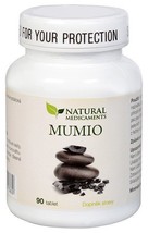 Organic Natural Pure MUMIO 250mg 90 tablets antioxidant bones digestion ... - $34.50