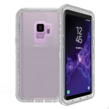 For Samsung S9 Transparent Heavy Duty Case w/ Clip GRAY - £4.75 GBP