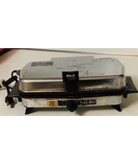 Vtg Black Angus Chrome Electric Waffle Maker Series 932 Tested - $58.31 CAD