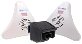 Driveway Alarm with 2 x Wireless Receivers &amp; 1 x Solar Wireless Kit (DA600-T) - £95.95 GBP