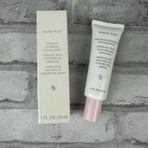 Mary Kay Medium Coverage Foundation Ivory 202 Normal To Oily Pink Cap 35... - €13,52 EUR