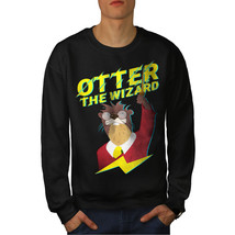 Wellcoda Otter Harry Mens Sweatshirt, Wizard Magic Casual Pullover Jumper - £24.11 GBP+