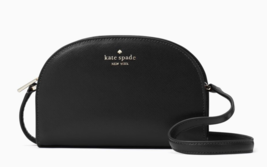 Kate Spade Perry Leather Dome Crossbody ~NWT~ Black - £85.26 GBP