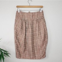 Marni | Brown Plaid Straight Skirt, size IT 40 or US 4 - £76.08 GBP