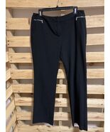 7th Avenue New York and Company Black Dress Pants Woman&#39;s Size 10 Career... - €8,59 EUR