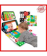 Cotton Tummy Time Baby Mirror with Vibrant 3D Animal Patterns for Infants - $46.81 CAD