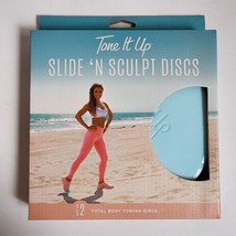 Tone It Up Slide N Sculpt Total Body Toning Discs Set of 2 New In Box - £7.44 GBP