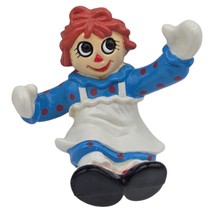 Vintage Raggedy Ann 1.5&quot; PVC Figure - Macmillan 1988 - $6.80