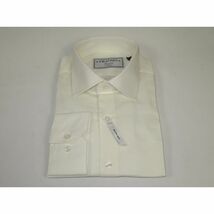 Men's Shirt Charles TYRWHITT Turkey 100% Cotton Spread Collar CHT-10 Ivory image 4