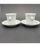 Mikasa French Countryside Set of 2 Cups and Saucers Vtg Oven Safe JAPAN - €18,40 EUR