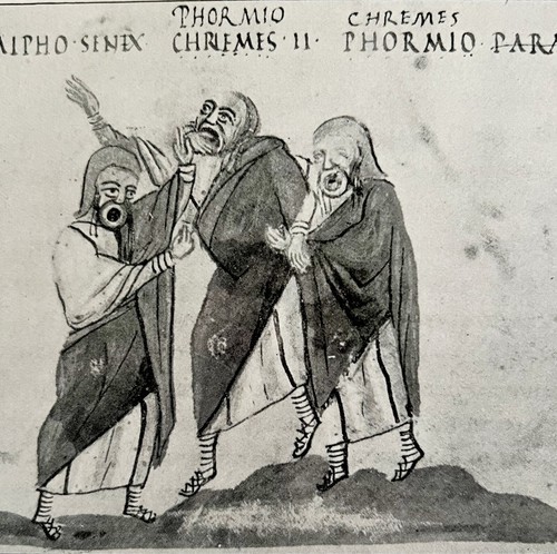 Phormio Of Terence Vatican Miniatures Print 1894 Victorian Verse 894 DWFF12 - $19.99