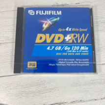 Fuji Flim Dvd Plus Rw 4.78 GB Disk 4x Write Speed For Data Or Video New - £10.19 GBP
