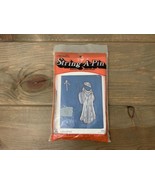 Vintage Shepherd String Art Kit Carousel Crafts Co. String-A-Pin Complet... - $16.78