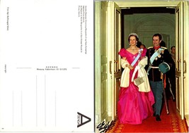 Denmark Queen Margrethe II Prince Henrik VTG Postcard - £7.37 GBP