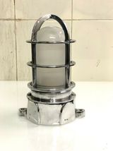 White Globe Vintage Style Solid Cast Aluminium Passageway Bulkhead Light Lot 10 - $944.46