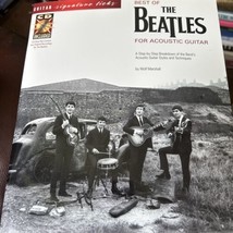 Best Of The Beatles para Acoustic Guitar Songbook Partitura Ver Full Lista W CD - $26.47