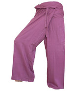 FISA22 orchidee Fisherman Pants Fisher Wrap Thai Yoga pants trousers Spo... - £13.53 GBP