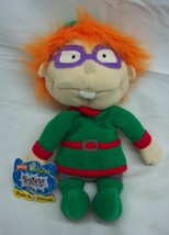 Nickelodeon Nick &#39;90s Rugrats Chucky In Holiday Pjs 8&quot; Bean Bag Stuffed Toy New - £13.70 GBP