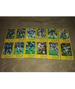 12 Oscar Mayer 1991 Football Cards Detroit Lions NFL Sports Vintage VTG ... - £15.56 GBP