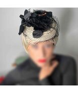 vERY sEXY 1950s Pill Box Hat ! Bombshell Vintage Accessory ! OFFER WELCOME! - $241.27