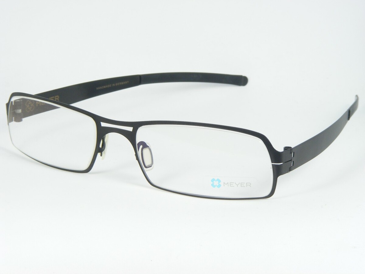 Meyer NEW YORK S Dunkelgrau Brille Pure Titan 52-15-142mm Deutschland - $84.14