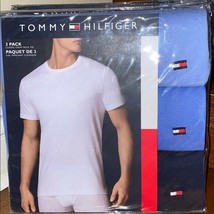 Tommy Hilfiger Classic Fit T-shirts Undershirts S M Blue Tones - £22.18 GBP