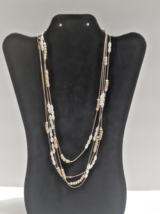 Pearl Fresh Water Chico&#39;s Necklace Signed - $14.00